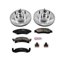 PowerStop Z23 Daily Driver Carbon-Fiber Ceramic Brake Pad and Drilled & Slotted