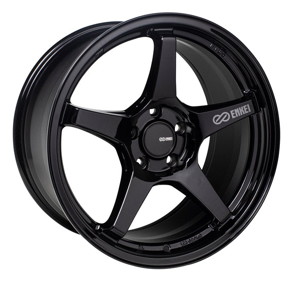 17X9 ENKEI TS-5 BLACK GLOSS WHEEL/RIM  ET40 521-790-6540BK 5X114.3