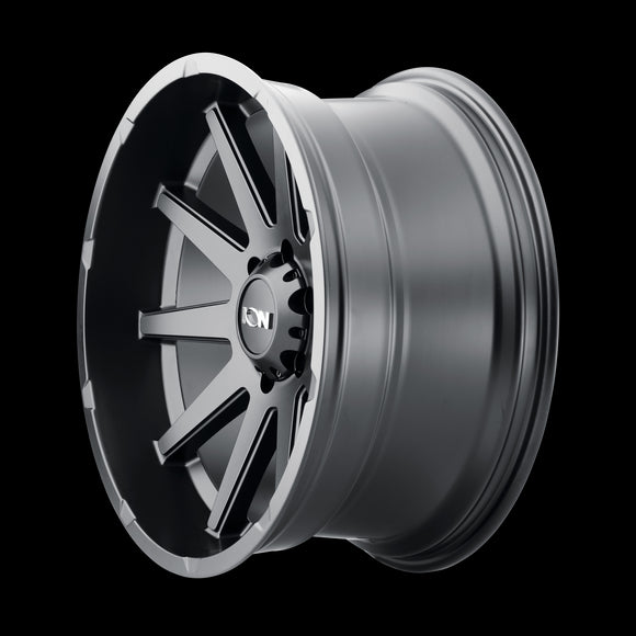 20X10 Ion Alloy 143 Black-Matte Wheel/Rim 6x139.7 ET-19 143-2183MB