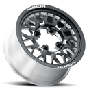 15X10 Vision Storm Gloss Black Milled Spoke 4x136 ET0 Wheel Rim