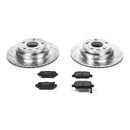 PowerStop Z23 Daily Driver Carbon-Fiber Ceramic Brake Pad and Drilled & Slotted