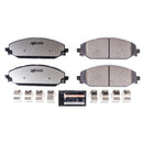PowerStop Z36 Truck And Tow Carbon-Fiber Ceramic Brake Pads With Hardware
