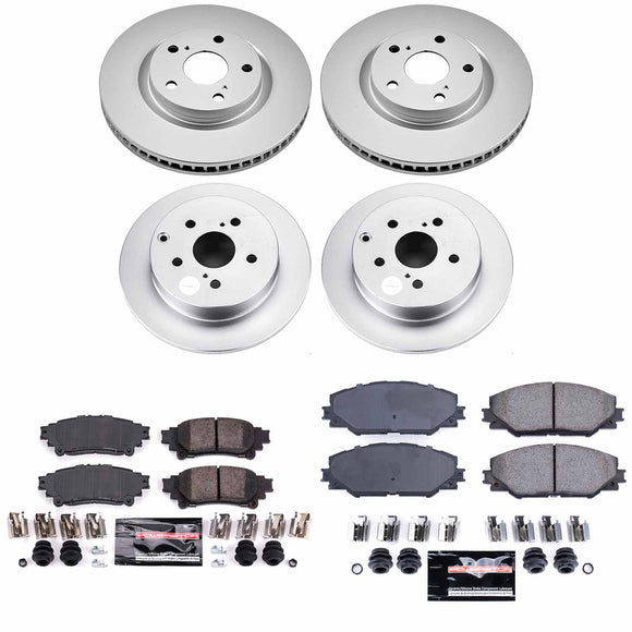 Z23 Daily Driver Premium Carbon-Fiber Ceramic Brake Pad and Fully Coated Rotor K