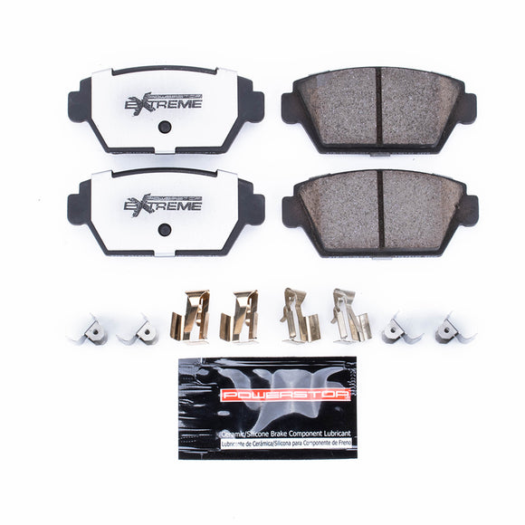 PowerStop Z26 Street Performance Carbon-Fiber Ceramic Brake Pads With Hardware