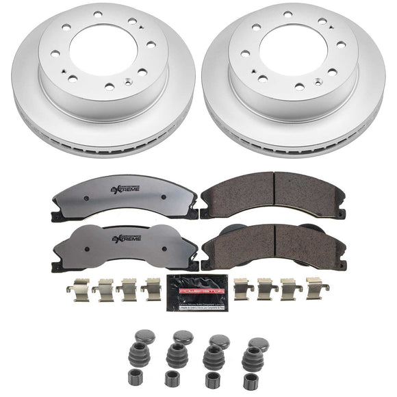Z36 Truck & Tow Premium Carbon-Fiber Ceramic Brake Pad and Fully Coated Rotor Ki