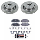 PowerStop Track Day Spec High-Performance Brake Pad and Rotor Kit