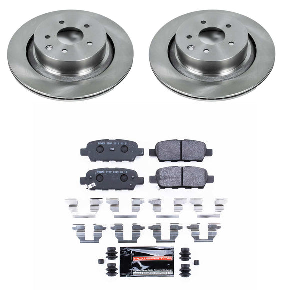 PowerStop Track Day Spec High-Performance Brake Pad and Rotor Kit