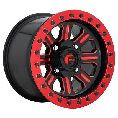 15X7 Fuel UTV D911 Hardline Beadlock Gloss Black-RTTC 4X137 ET38 wheel/rim