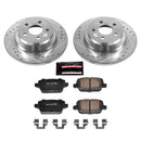 PowerStop Z23 Daily Driver Carbon-Fiber Ceramic Brake Pad and Drilled & Slotted