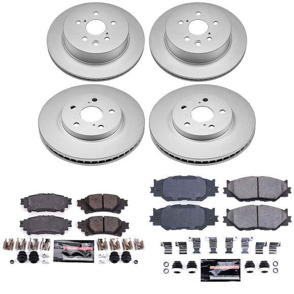 Z23 Daily Driver Premium Carbon-Fiber Ceramic Brake Pad and Fully Coated Rotor K