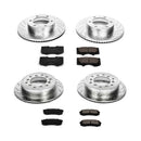PowerStop Z23 Daily Driver Carbon-Fiber Ceramic Brake Pad and Drilled & Slotted