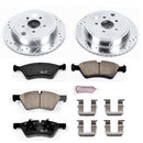 PowerStop Z23 Daily Driver Carbon-Fiber Ceramic Brake Pad and Drilled & Slotted