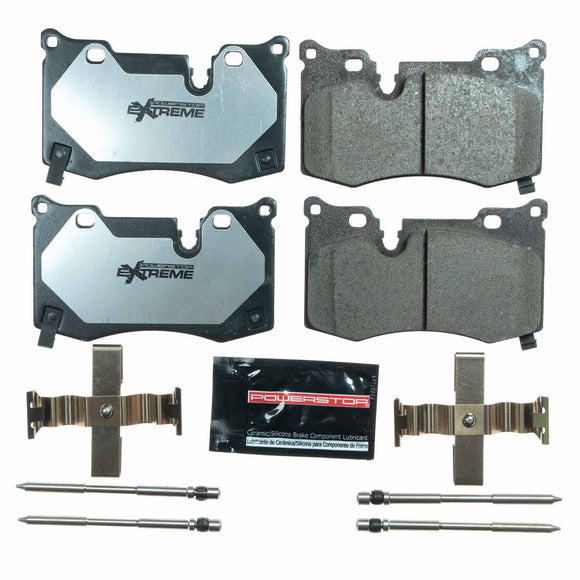 PowerStop Z26 Street Performance Carbon-Fiber Ceramic Brake Pads With Hardware