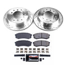 PowerStop Z23 Daily Driver Carbon-Fiber Ceramic Brake Pad and Drilled & Slotted