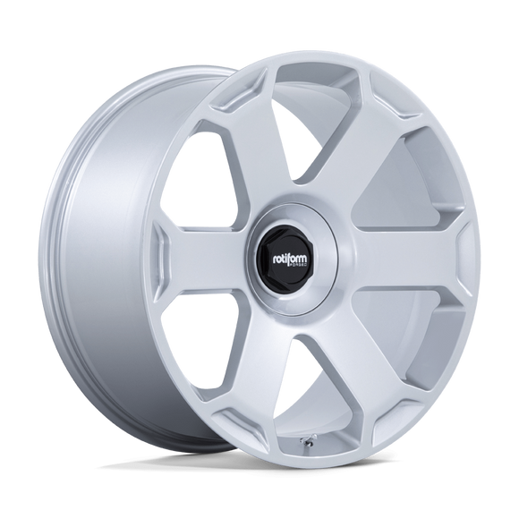 22X10.5 Rotiform 1PC AVS Gloss Silver 5X112 ET10 Wheel Rim