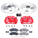 PowerStop Z23 Daily Driver Carbon-Fiber Ceramic Pads Drilled & Slotted Rotor & C