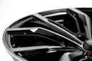 18x8 RTX Black Widow Black Machined Grey 5x120 ET35 wheel/rim-7