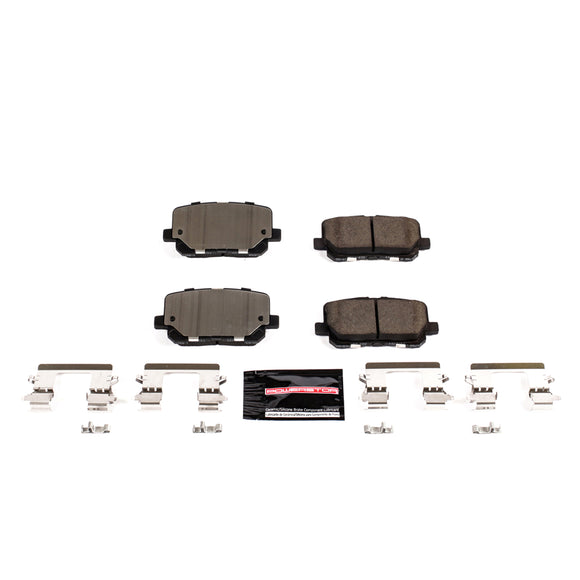 PowerStop Z23 Evolution Sport Carbon-Fiber Brake Pads With Hardware