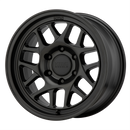 16X8 KMC KM717 Bully OL Satin Black 5X127 ET0 wheel/rim-3