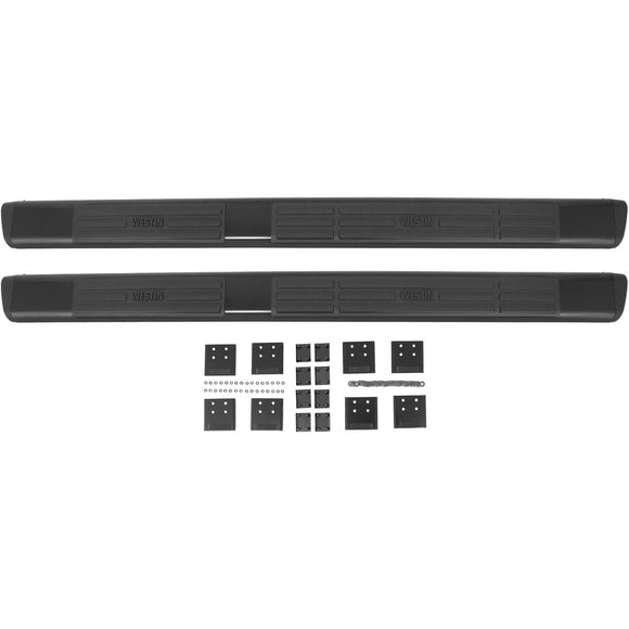 Westin Premier 6 Oval Nerf Step Bars Powder Coated Black Steel 22-6025