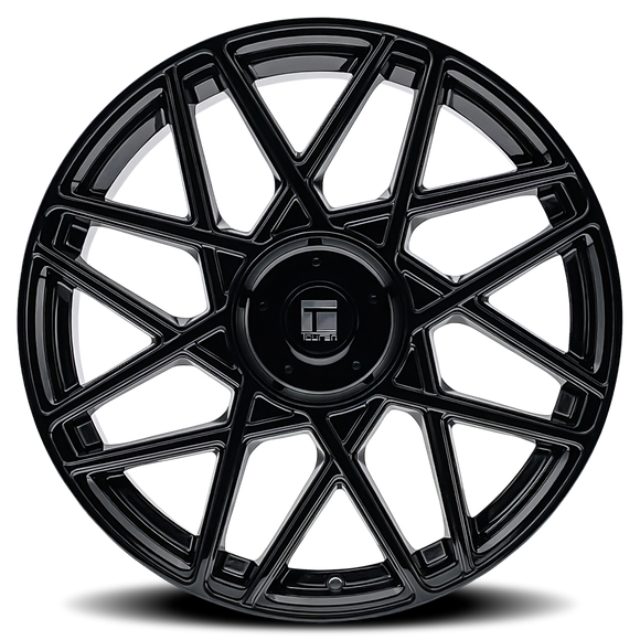 17x8 Touren TR66 Gloss Black 5x112 ET35 CB74.10 Wheel Rim