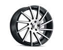 22x8.5 Kraze Spinner Black/Machined 5x112 ET40 wheel/rim