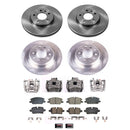PowerStop OE Stock Replacement Low-Dust Ceramic Brake Pad, Rotor and Caliper Kit