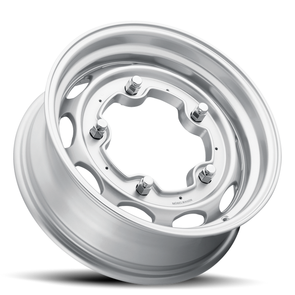 15x5.5 Mobelwagen 520S Interceptor Satin Silver 5x205 ET20 CB156 Wheel