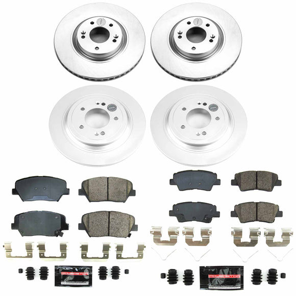 Z23 Daily Driver Premium Carbon-Fiber Ceramic Brake Pad and Fully Coated Rotor K