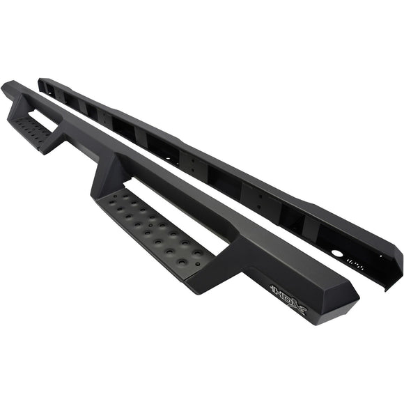 Westin HDX Drop Nerf Step Bars Powder Coated Textured Black Steel 56-13565