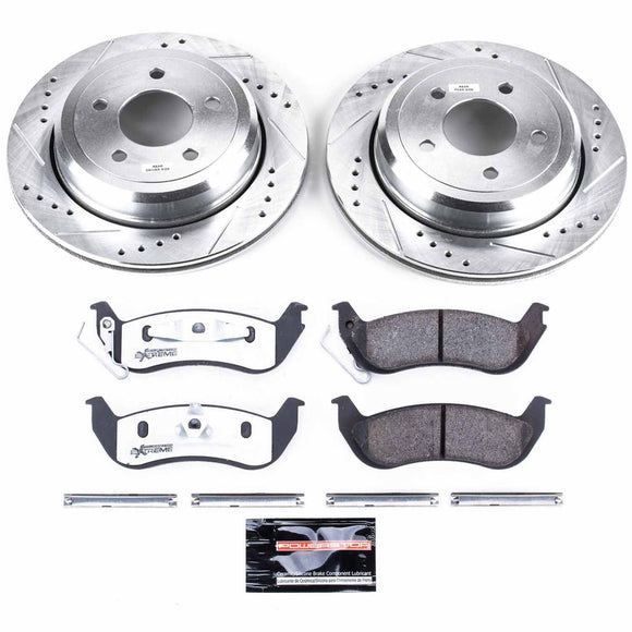PowerStop Z26 Street Performance Ceramic Brake Pad and Drilled & Slotted Rotor K
