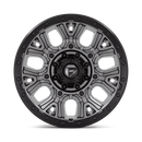 20x9 Fuel Off-Road D825 Traction Matte Gunmetal with Black Ring 8x180 ET1 Wheel