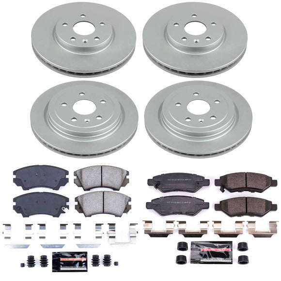 Z23 Daily Driver Premium Carbon-Fiber Ceramic Brake Pad and Fully Coated Rotor K