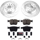 PowerStop Z23 Daily Driver Carbon-Fiber Ceramic Brake Pad and Drilled & Slotted