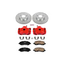 PowerStop Z23 Daily Driver Carbon-Fiber Ceramic Pads Drilled & Slotted Rotor & C