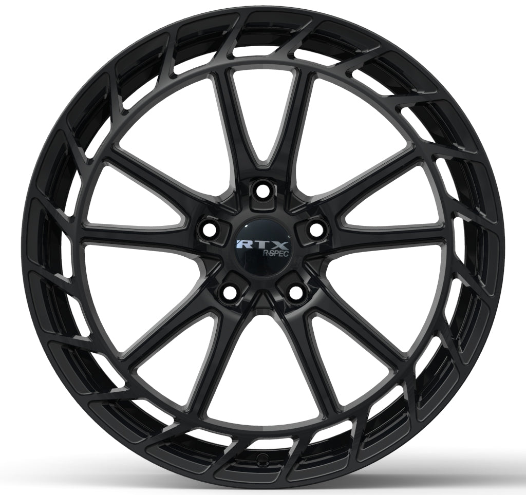 20x8.5 RTX Cyclone Gloss Black 5x114.3 ET40 wheel/rim - 0