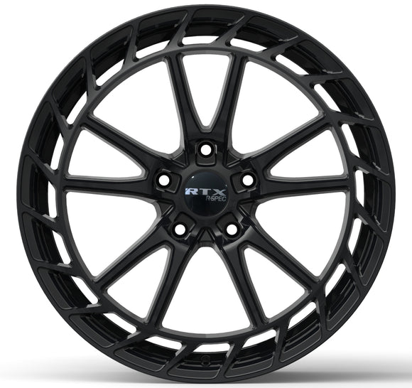 20x8.5 RTX Cyclone Gloss Black 5x114.3 ET40 wheel/rim