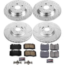 PowerStop Z23 Daily Driver Carbon-Fiber Ceramic Brake Pad and Drilled & Slotted