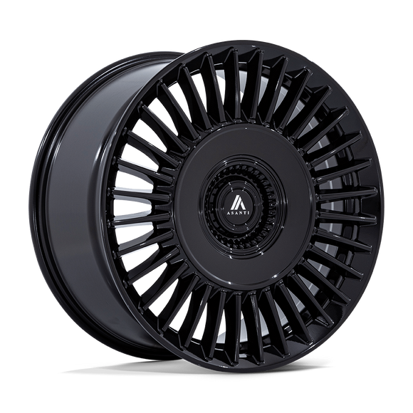 20x10.5 Asanti AB040 Tiara Gloss Black 5x115 ET18 CB74.1 Wheel Rim