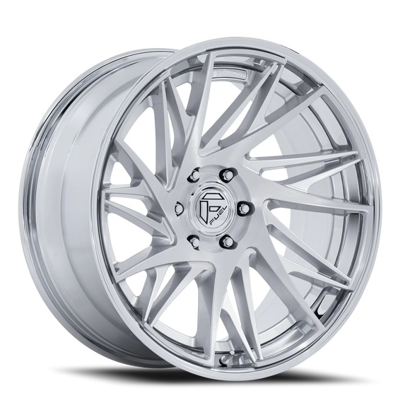 22x9.5 Fuel Off-Road Dynamo Gloss Silver Wheel 6x139.7 ET20 CB106.1