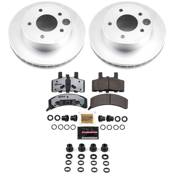 Z36 Truck & Tow Premium Carbon-Fiber Ceramic Brake Pad and Fully Coated Rotor Ki