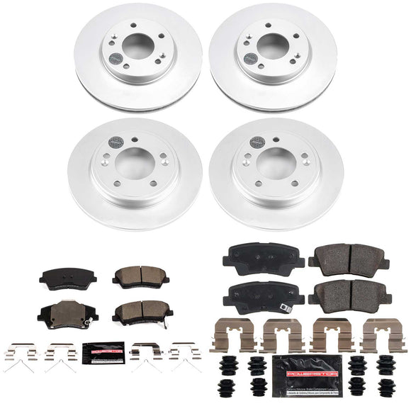 Z23 Daily Driver Premium Carbon-Fiber Ceramic Brake Pad and Fully Coated Rotor K