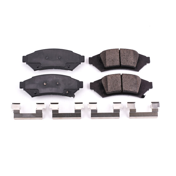 PowerStop Z17 Evolution Ceramic Brake Pads With Hardware
