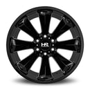 20x12 Hardrock Xplosive Xposed Gloss Black 6x139.7 ET-44 wheel/rim-2