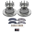 PowerStop OE Stock Replacement Low-Dust Ceramic Brake Pad and Rotor Kit
