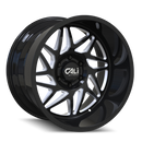 20X10 Cali Off-Road Gemini Black-Gloss Wheel/Rim 5x127 ET-25 9112-2173BM