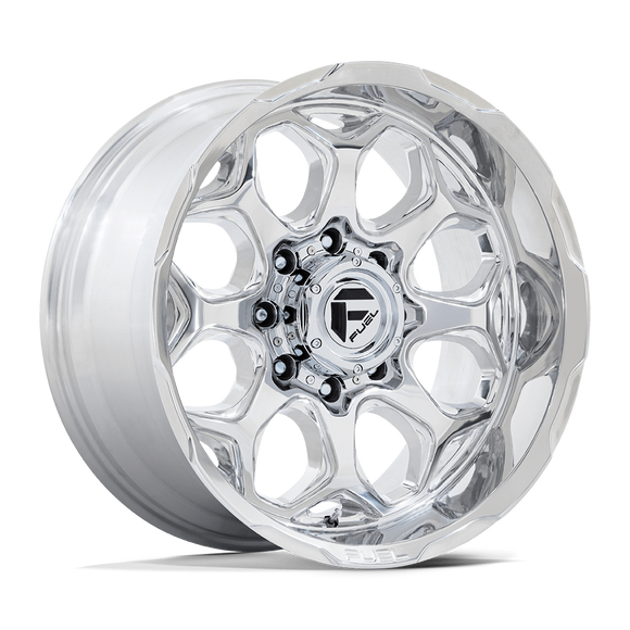 22x12 Fuel Off-Road FC862 Scepter Polished Milled 5x127 ET-44 CB71.5 Wheel Rim