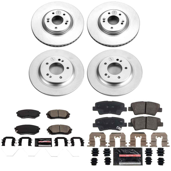 Z23 Daily Driver Premium Carbon-Fiber Ceramic Brake Pad and Fully Coated Rotor K