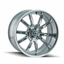 18x8 Ridler 650 Chrome Wheel/Rim 5x127 5-127 18-8 ET0