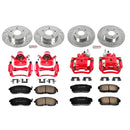 PowerStop Z23 Daily Driver Carbon-Fiber Ceramic Pads Drilled & Slotted Rotor & C